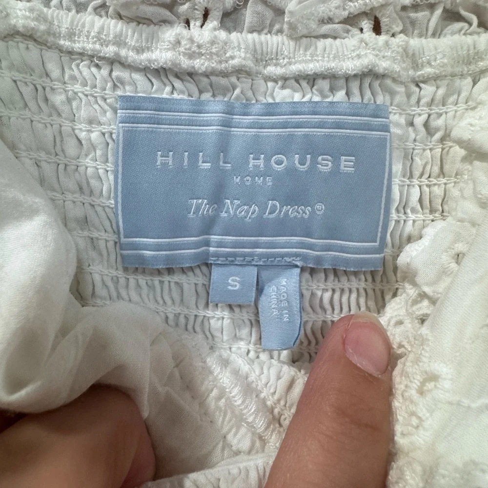 Hill House White Eyelet Maxi Dress - Picture 5 of 6